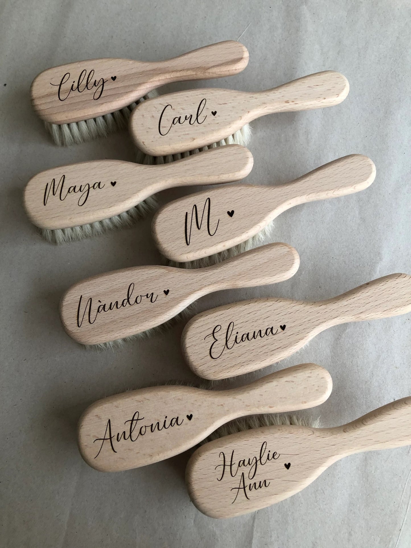 Personalisierte Babybürste